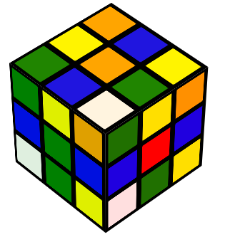 Rubik's Cube Animation using CSS