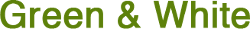 Green & White logo