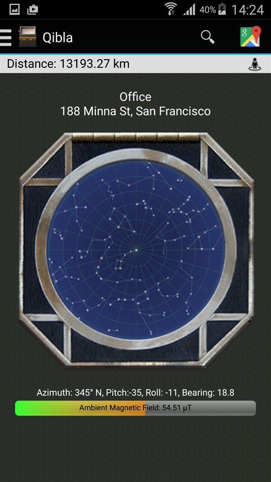 Constellation Map